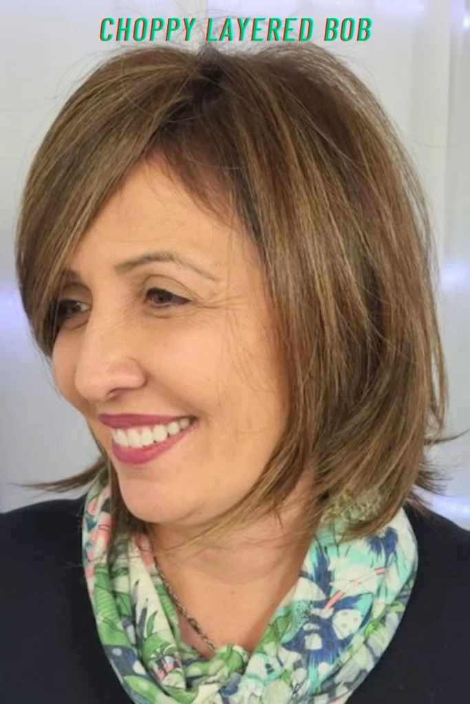 Choppy Layered Bob