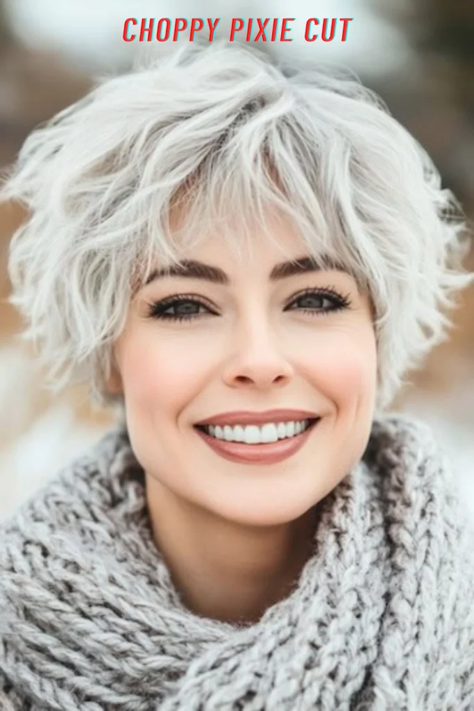 Choppy Pixie Cut