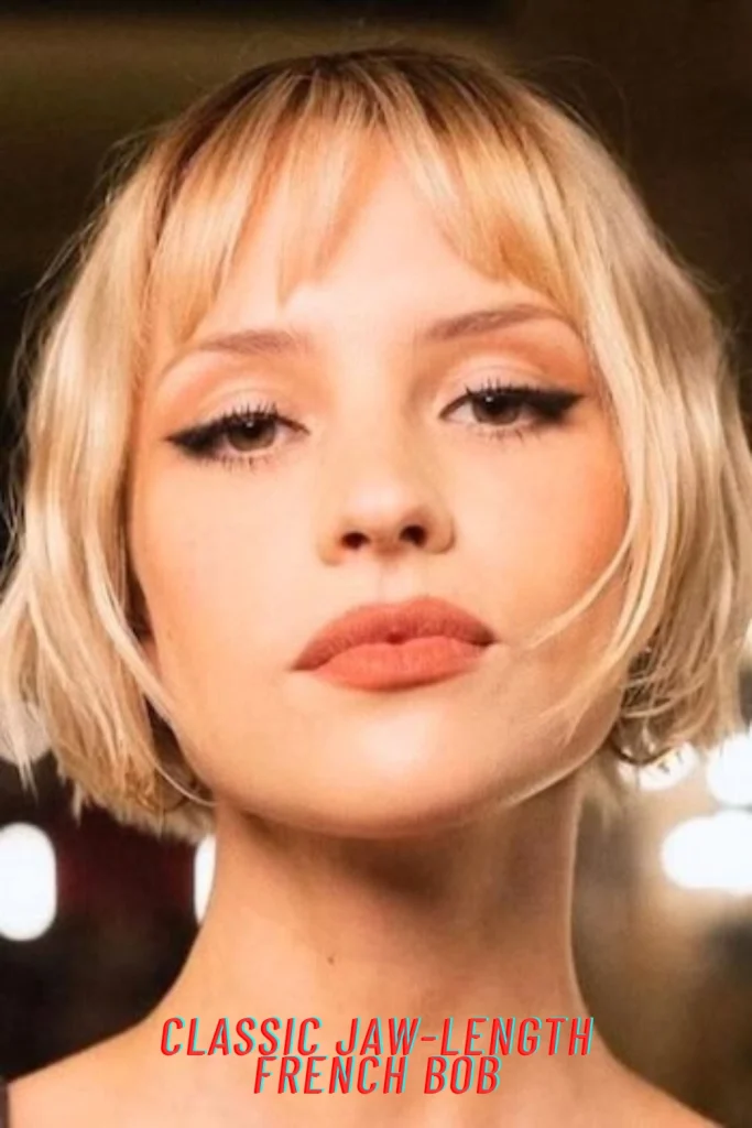 Classic Jaw-Length French Bob