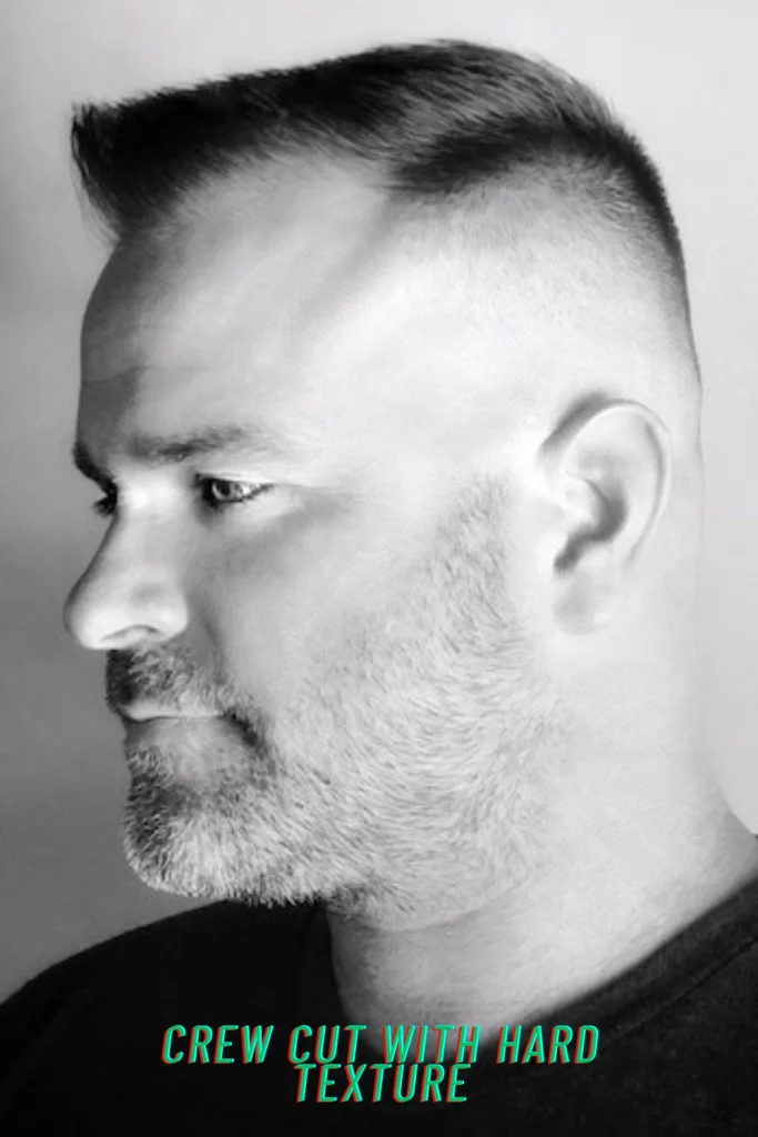 Crew Cut With Hard Texture