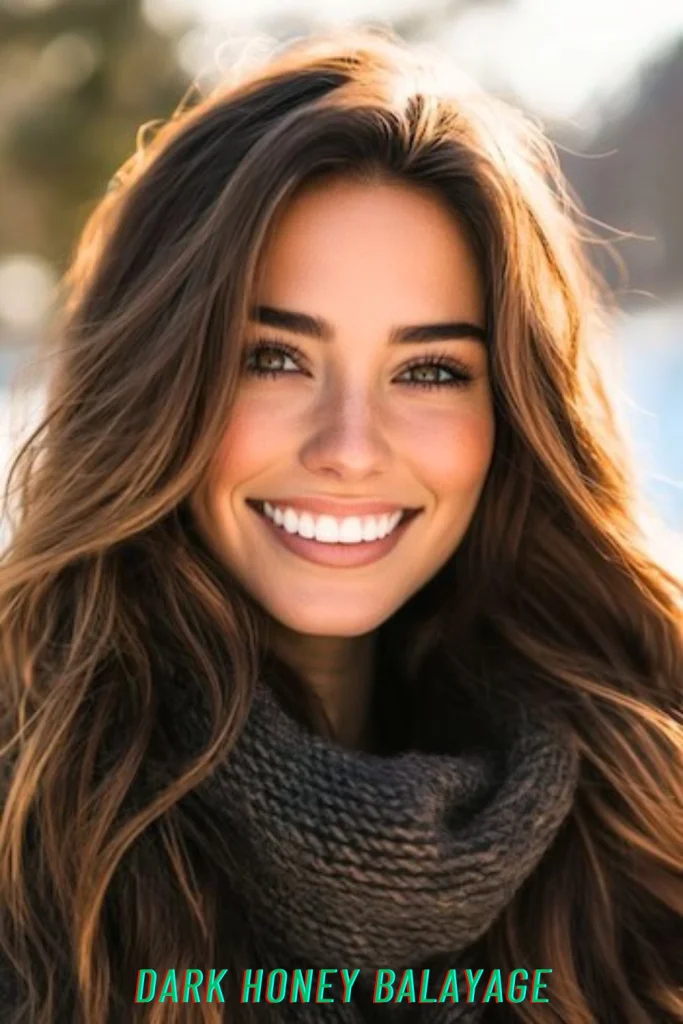 Dark Honey Balayage