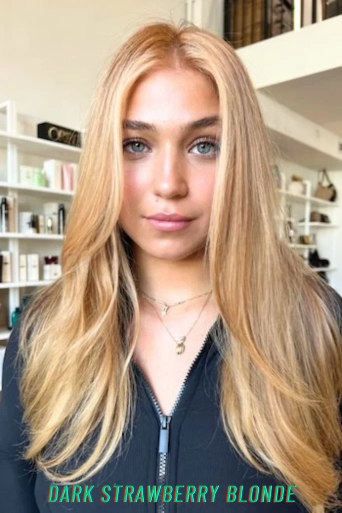 Dark Strawberry Blonde