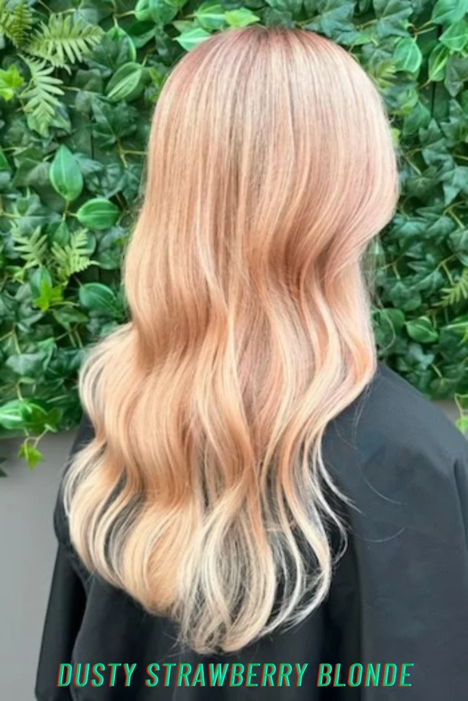 Dusty Strawberry Blonde