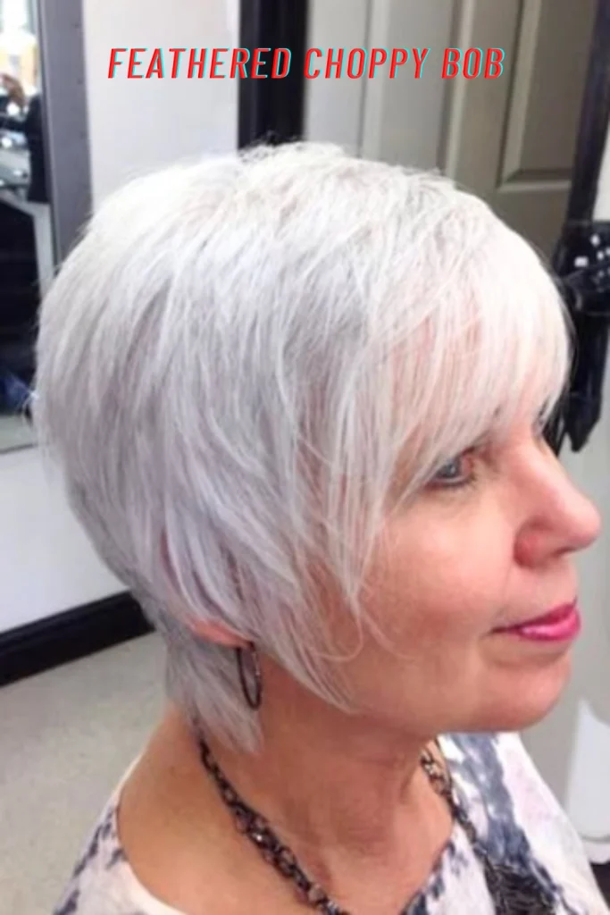 Feathered Choppy Bob