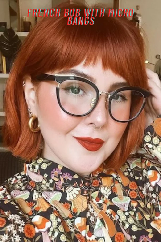 French Bob With Micro Bangs