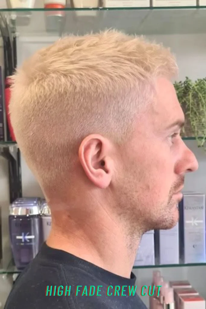 High Fade Crew Cut