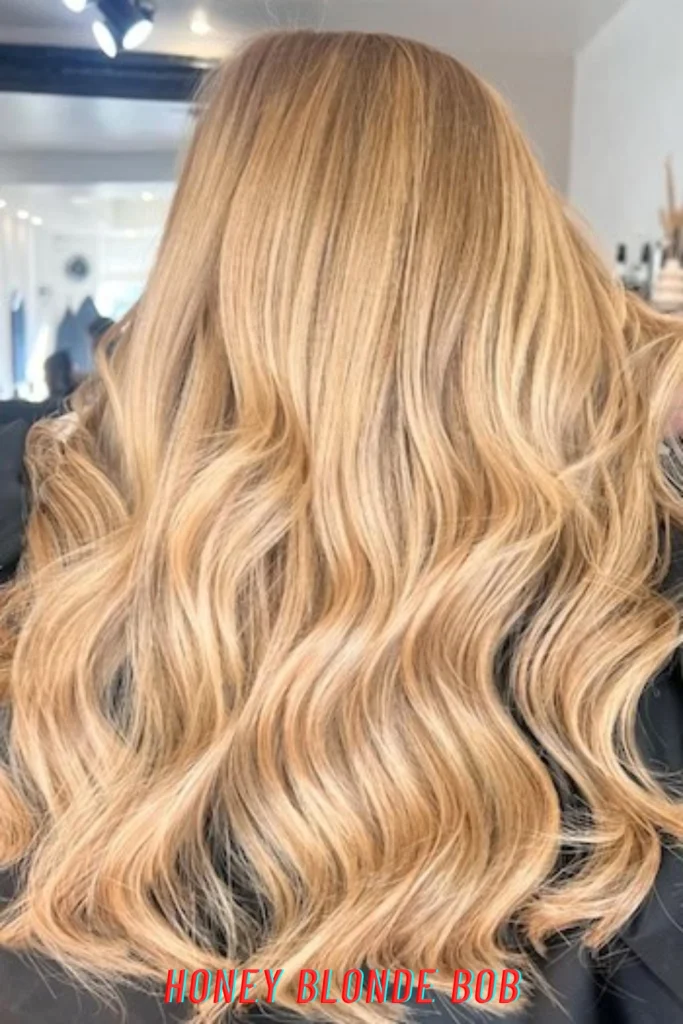 Honey Blonde Bob
