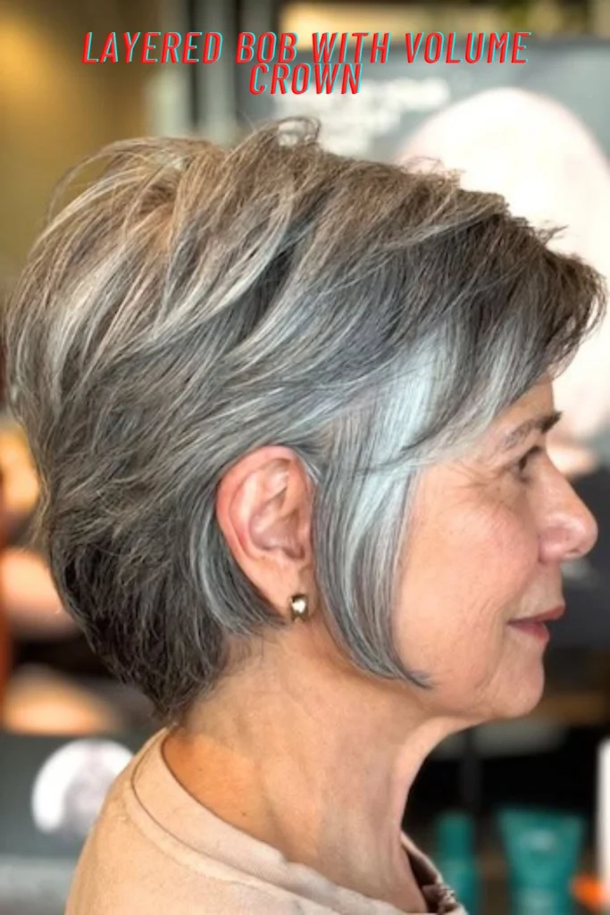 Layered Bob With Volume Crown