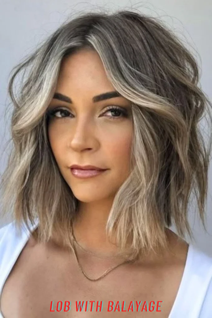Lob With Balayage