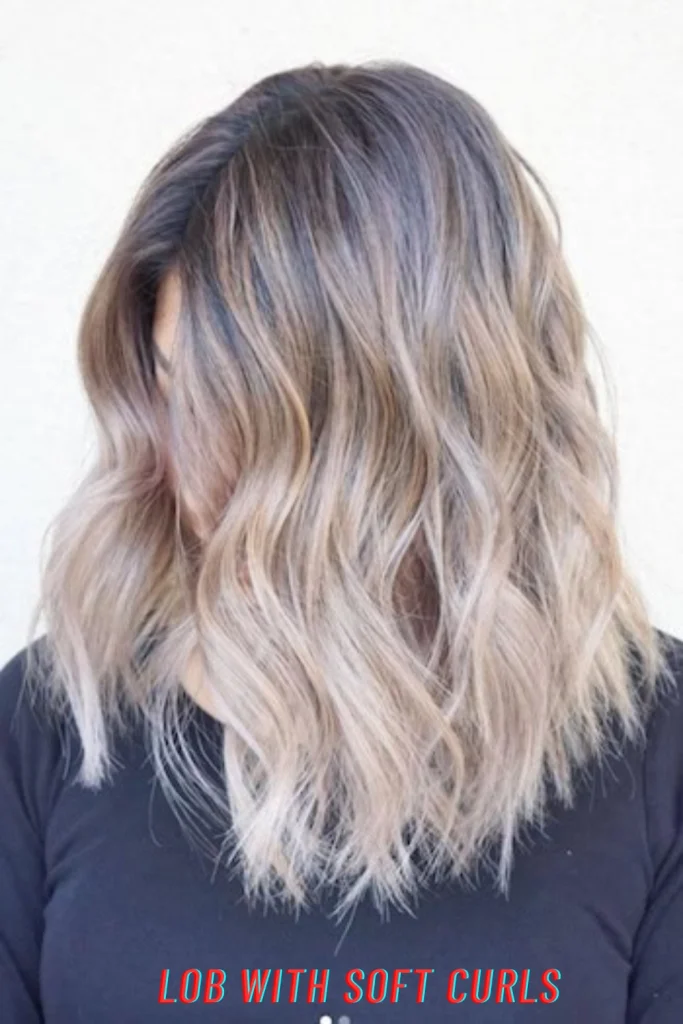 Lob With Soft Curls