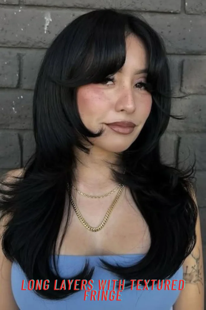 Long Layers with Textured Fringe