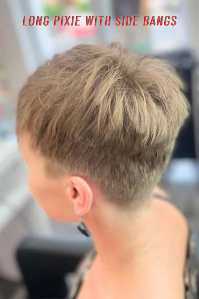 Long Pixie With Side Bangs