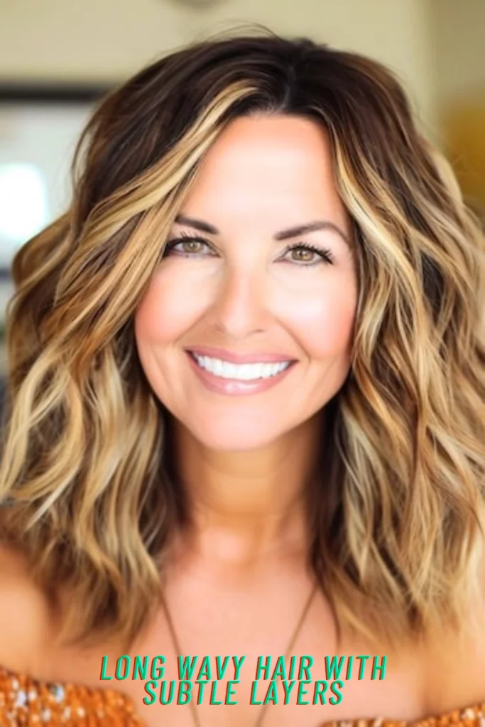 Long Wavy Hair With Subtle Layers