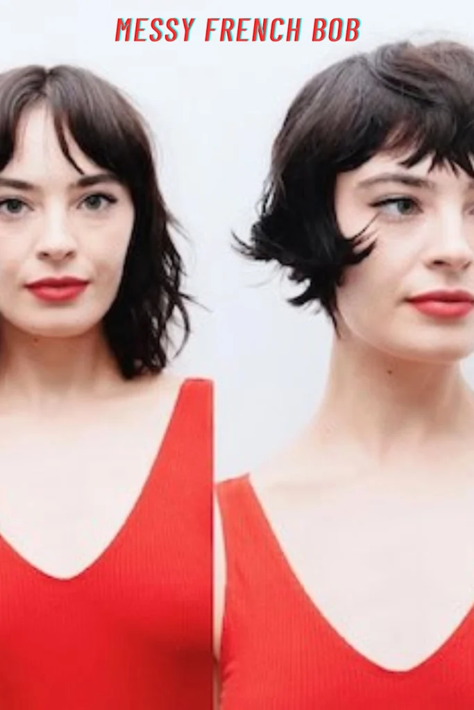 Messy French Bob