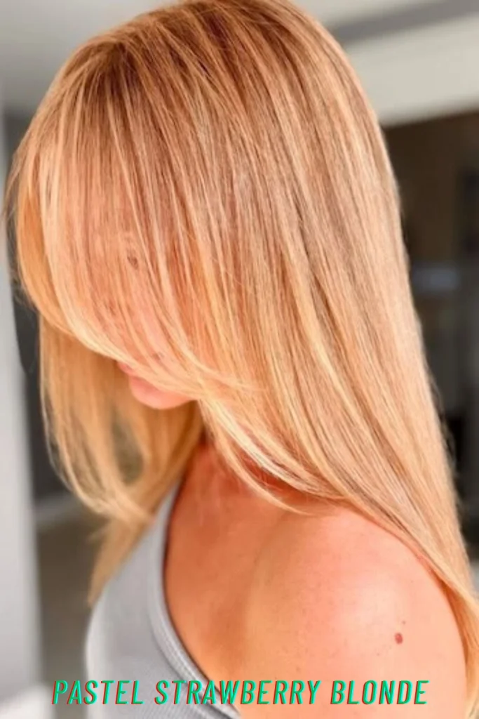 Pastel Strawberry Blonde