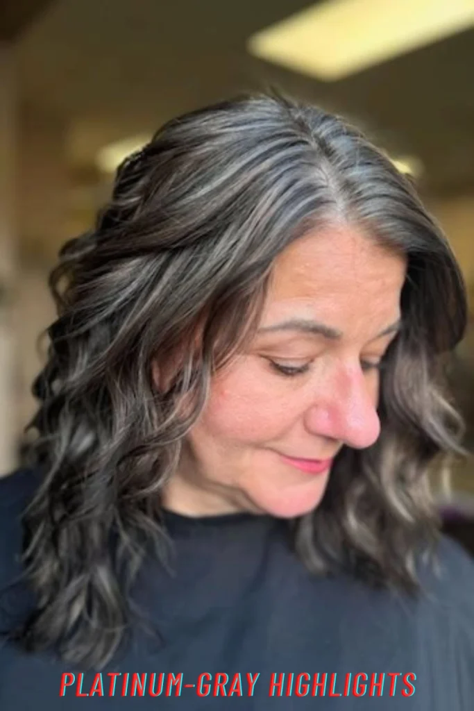 Platinum-Gray Highlights