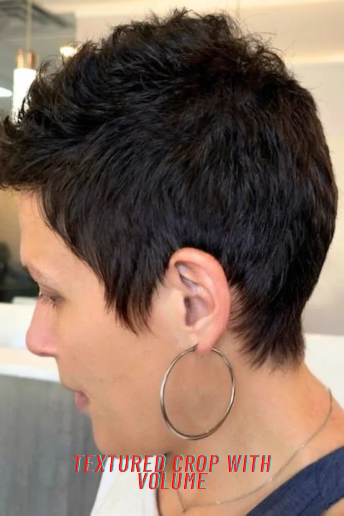 Textured Crop With Volume