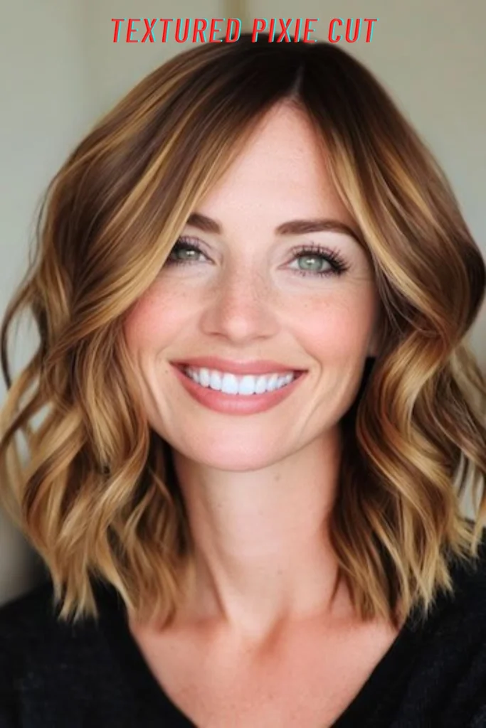 Textured Pixie Cut