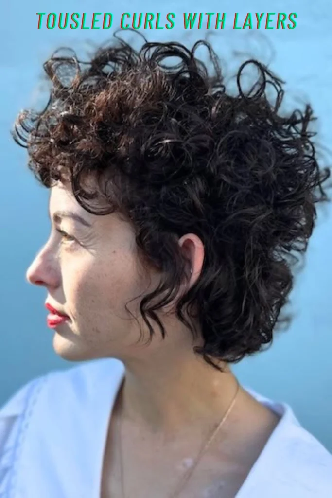 Tousled Curls with Layers
