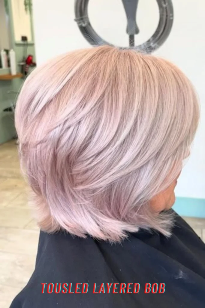 Tousled Layered Bob