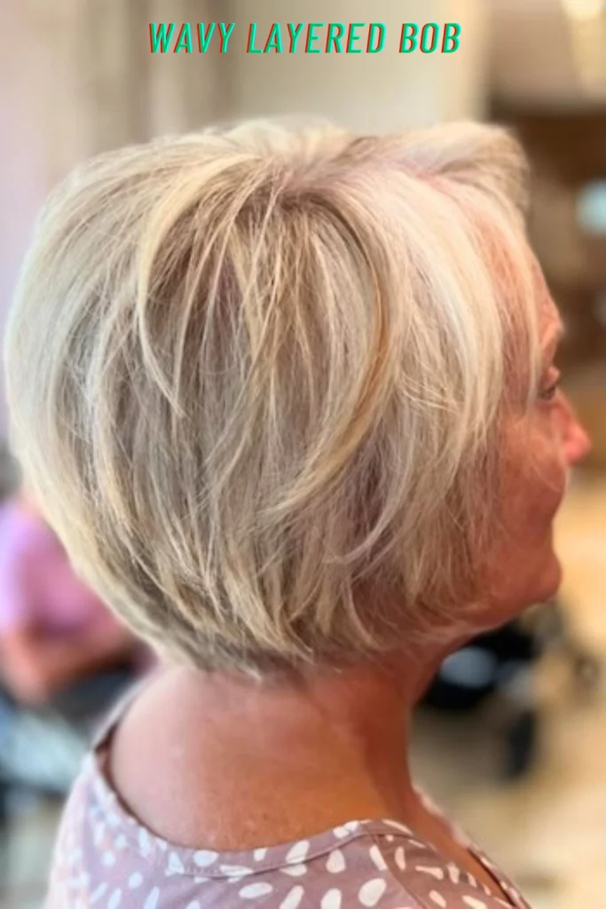 Wavy Layered Bob