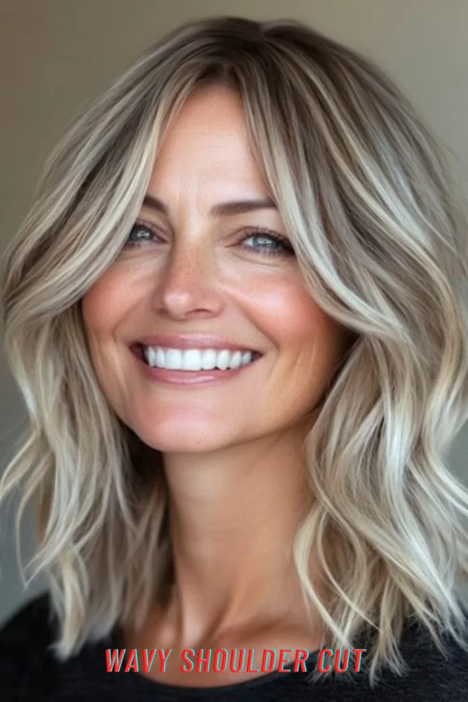 Wavy Shoulder Cut
