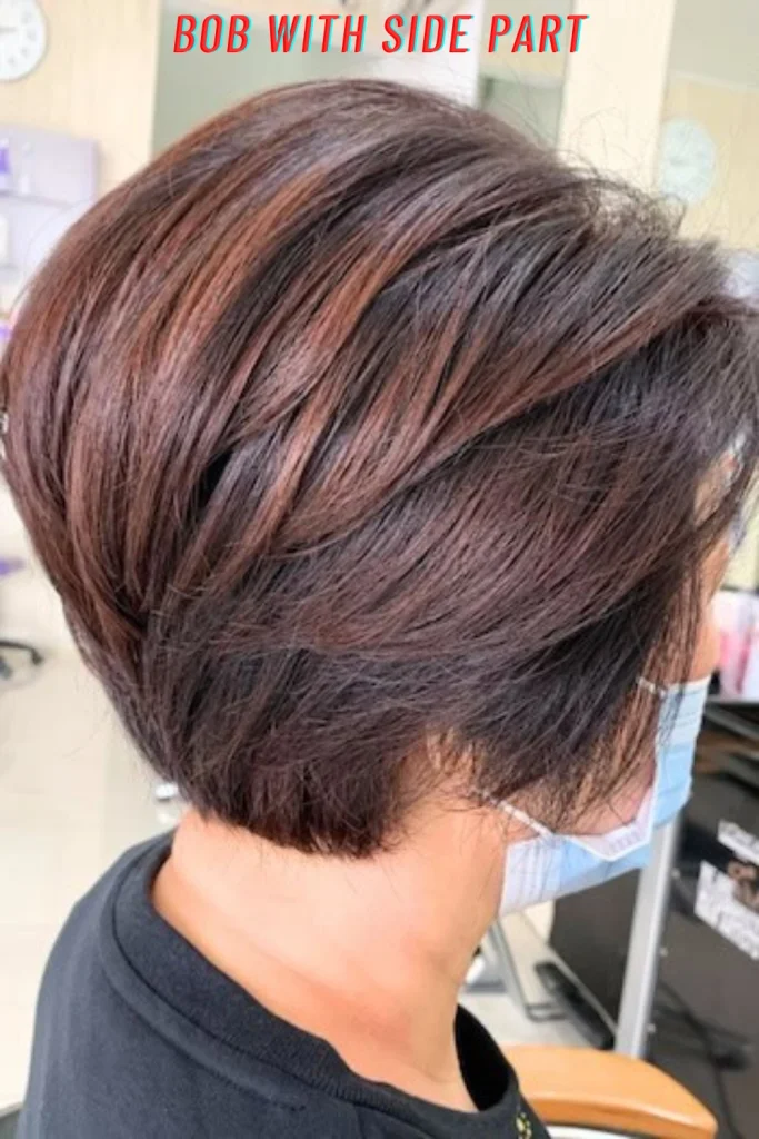 Bob with Side Part