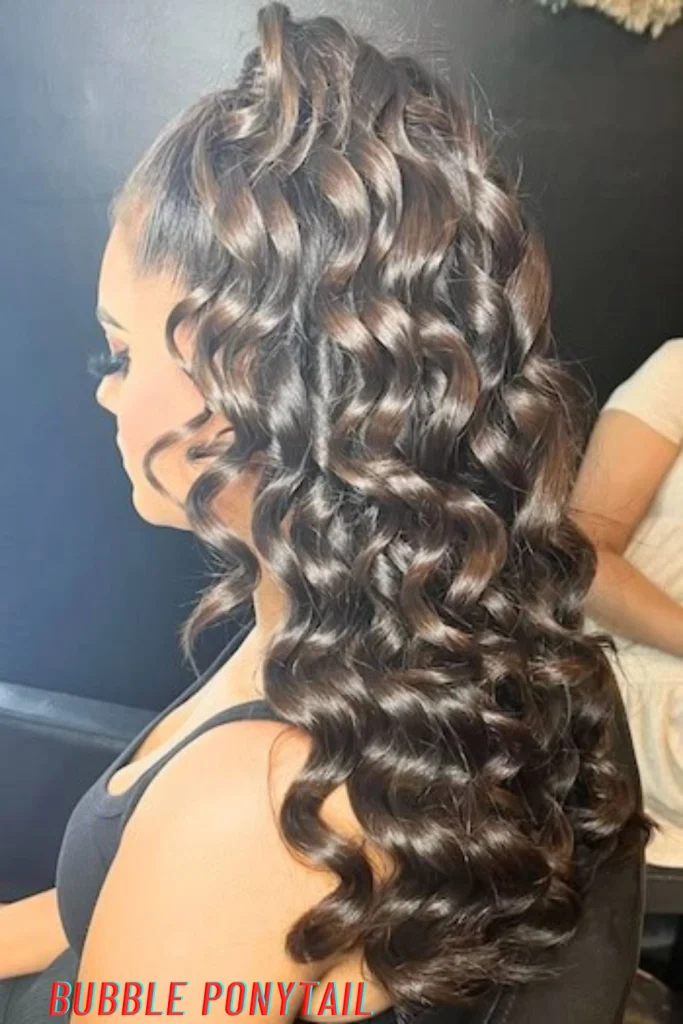 Bubble Ponytail