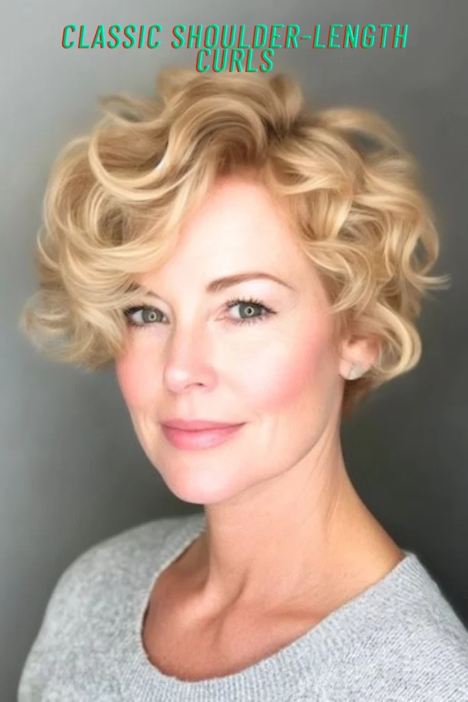 Classic Shoulder-Length Curls