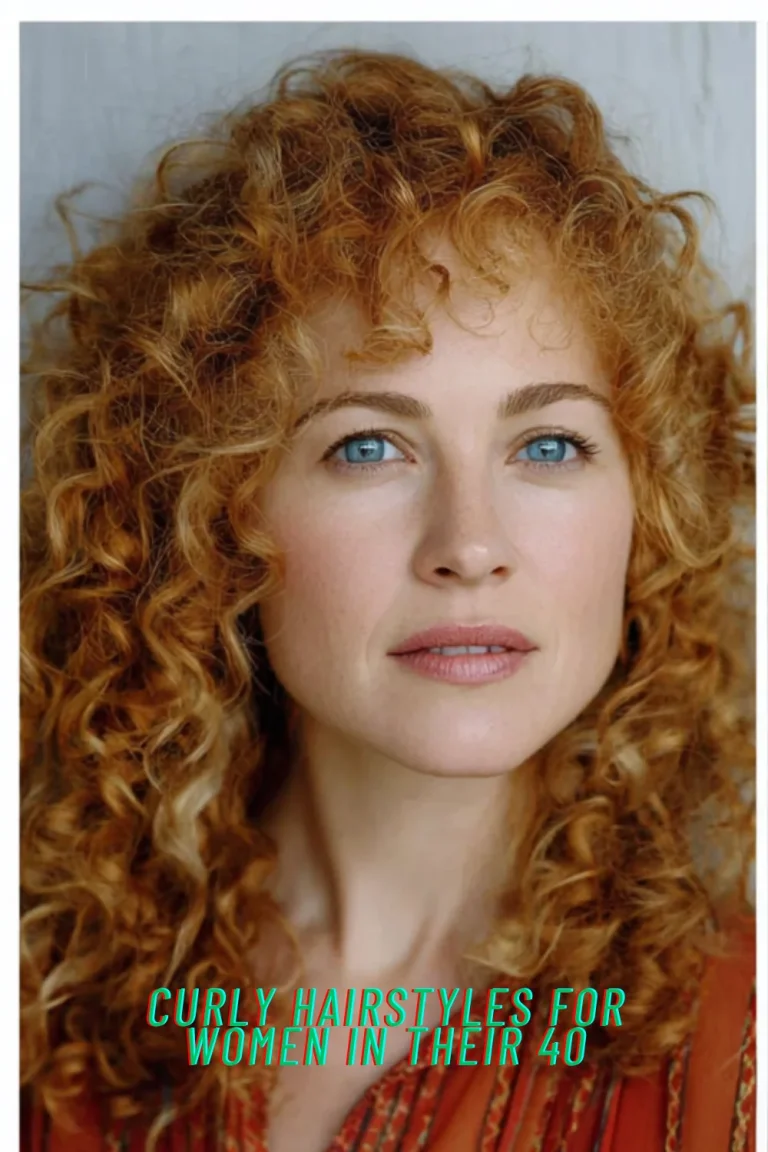Curly Hairstyles For Women In Their 40