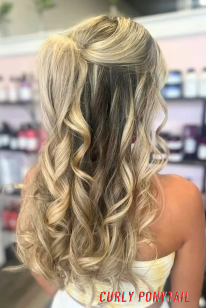 Curly Ponytail