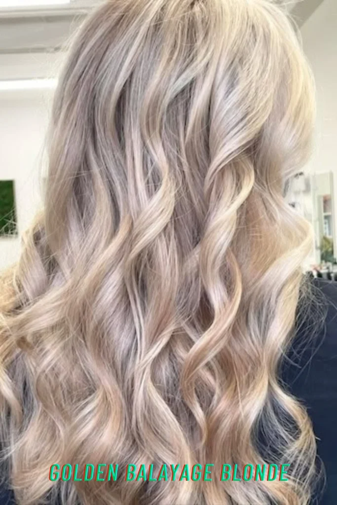 Golden Balayage Blonde