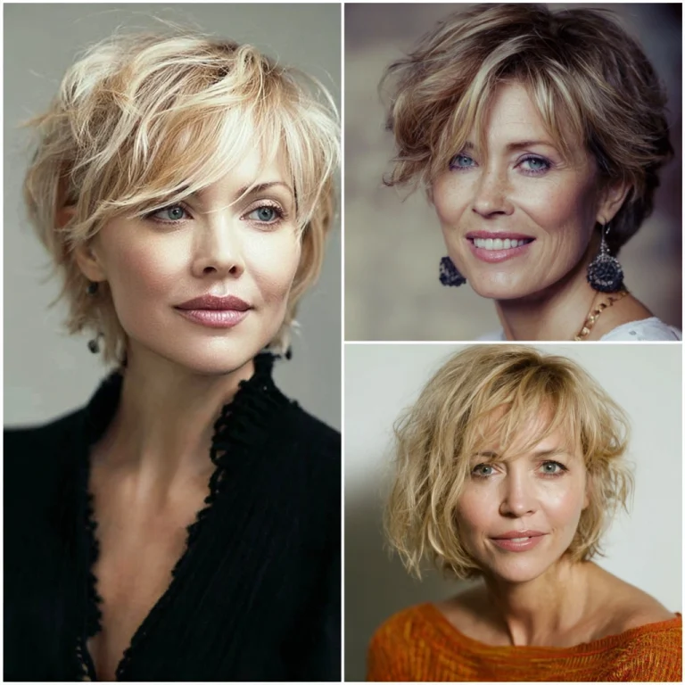 Hairstyles For Women Over 50 With Round Faces