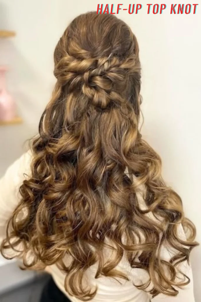 Half-Up Top Knot