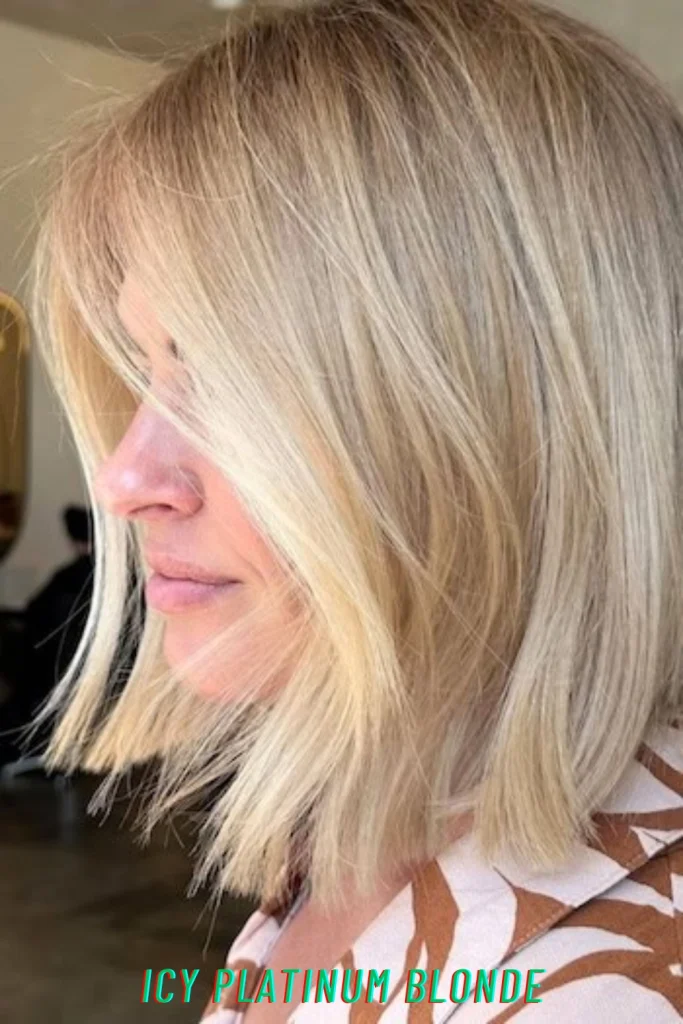 Icy Platinum Blonde