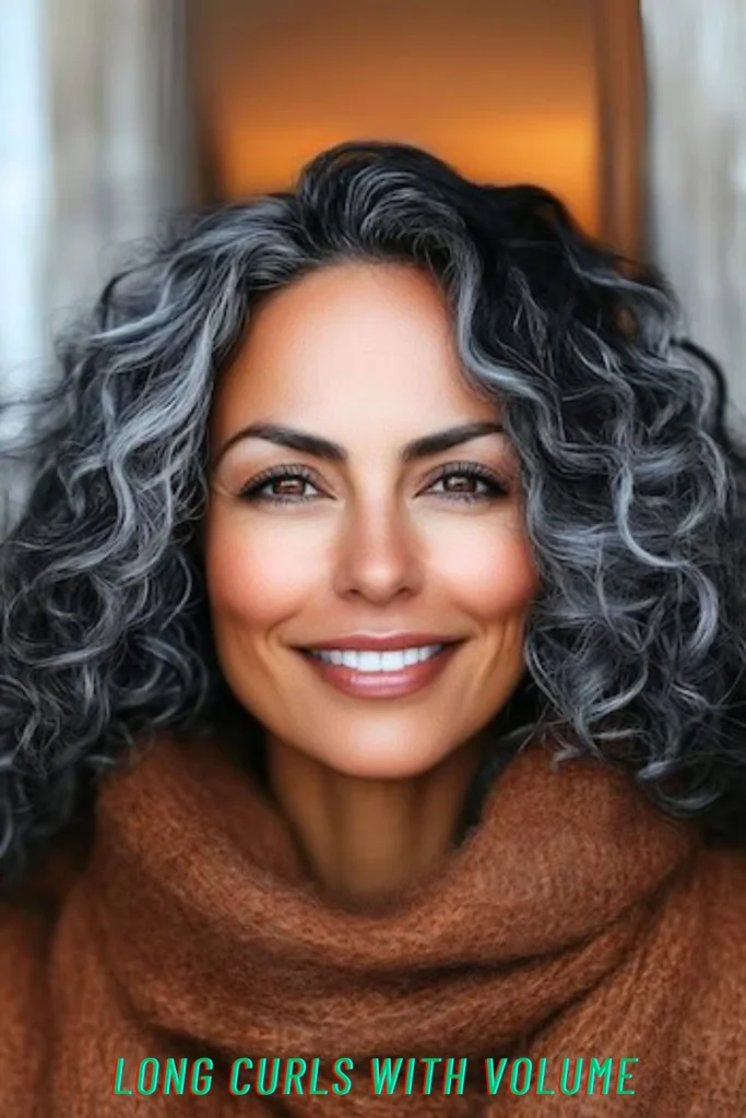 Long Curls With Volume