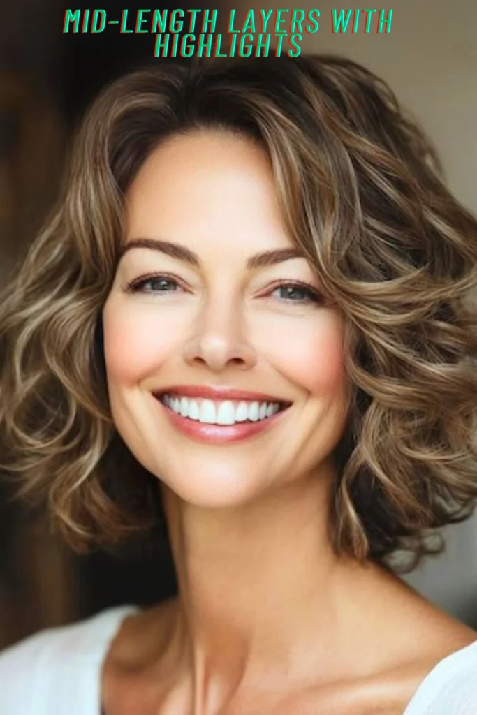 Mid-Length Layers With Highlights