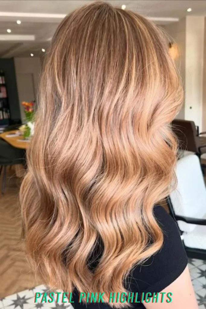 Pastel Pink Highlights