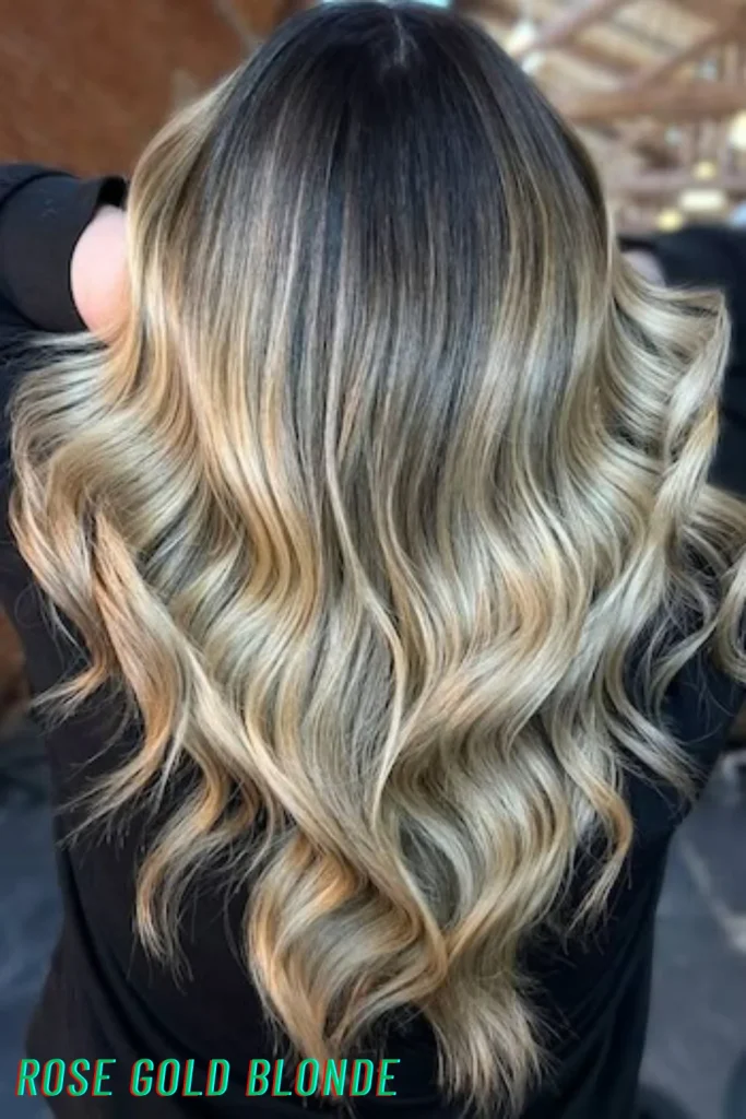 Rose Gold Blonde