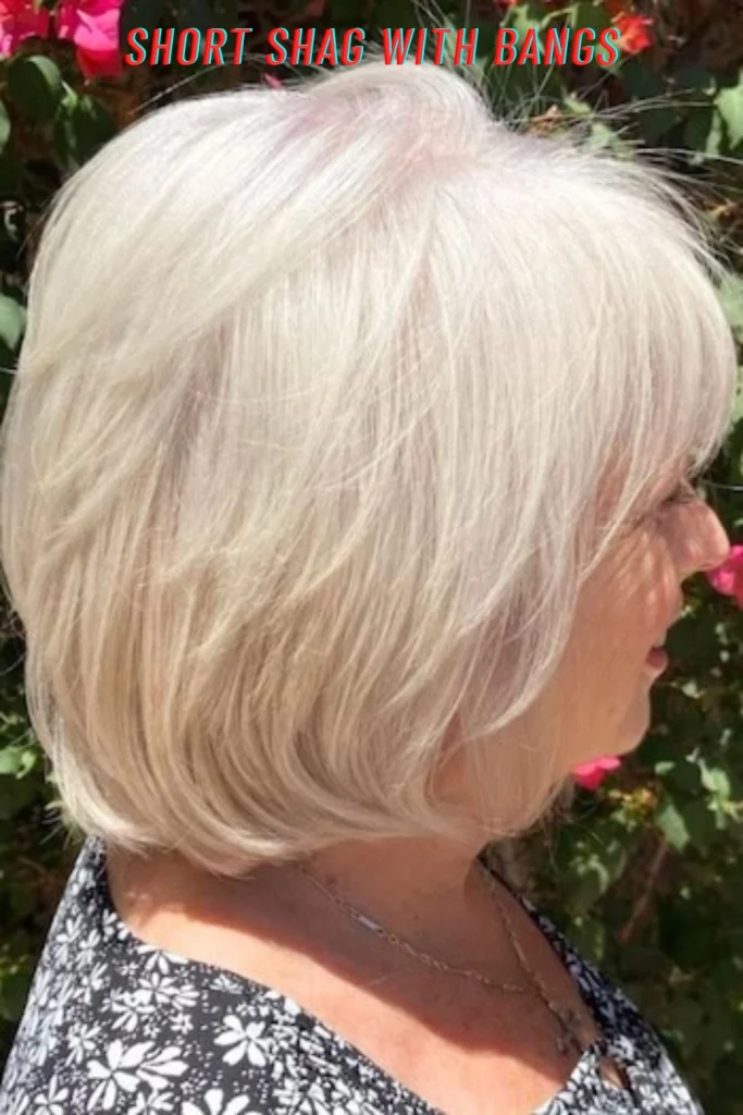 Short Shag with Bangs