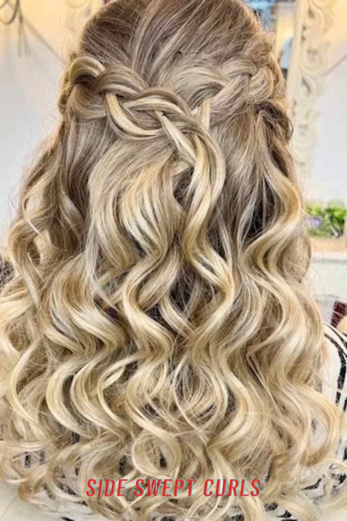 Side Swept Curls