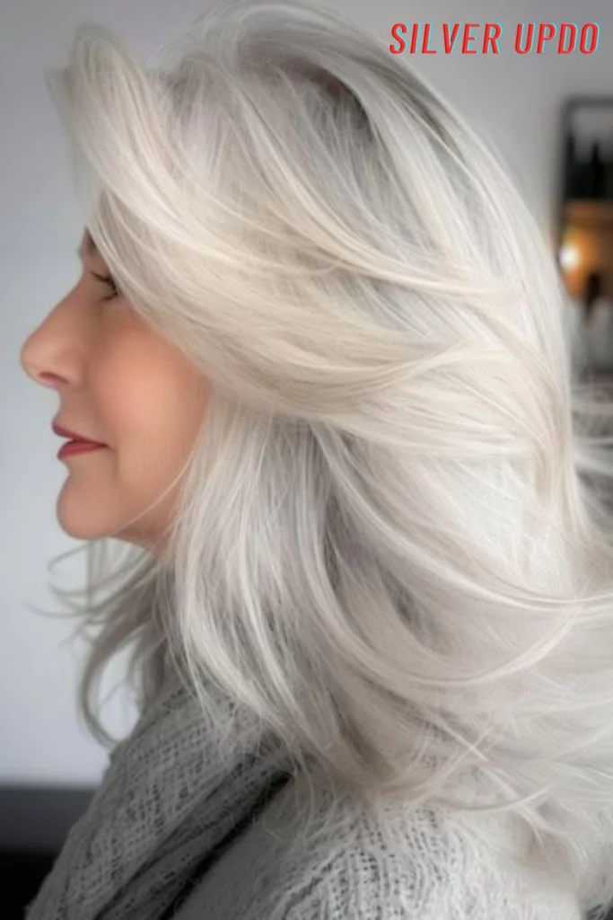 Silver Updo