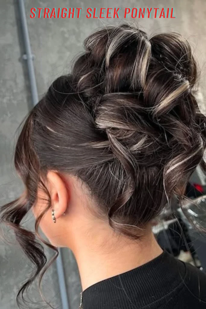 Straight Sleek Ponytail